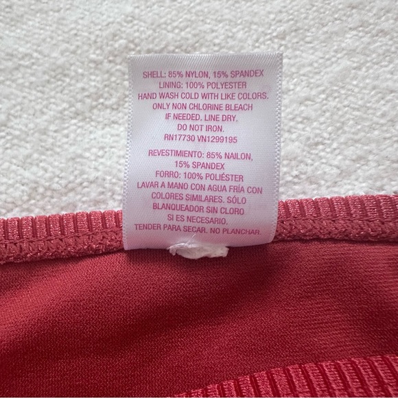 👙Rust Orange Ribbed Matching Bikini Swim Set - Picture 9 of 9